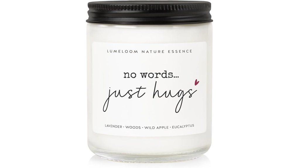 lavender soy sympathy candle