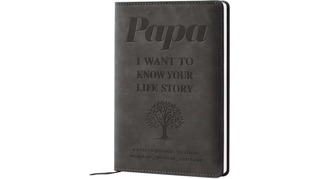 leather journal for dad