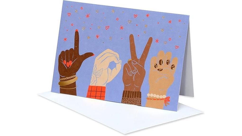 love expressed in signs