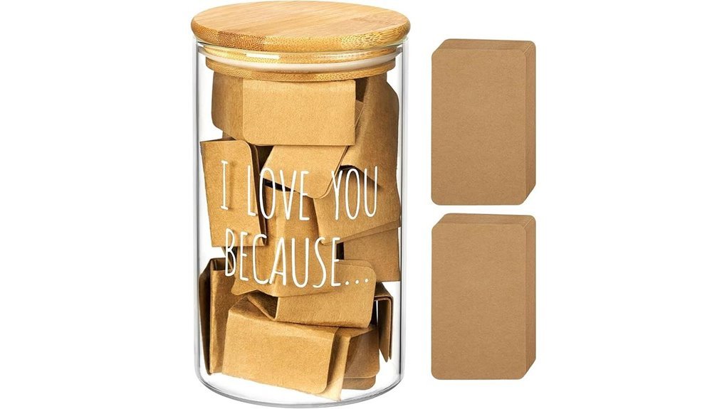 love notes memory jar