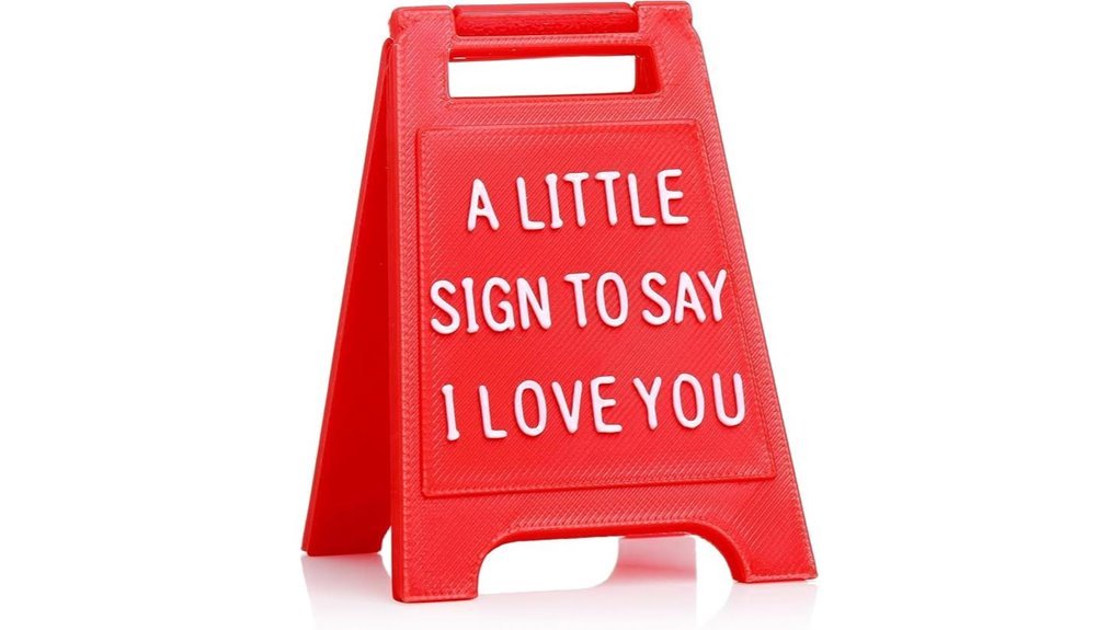 love you mini sign