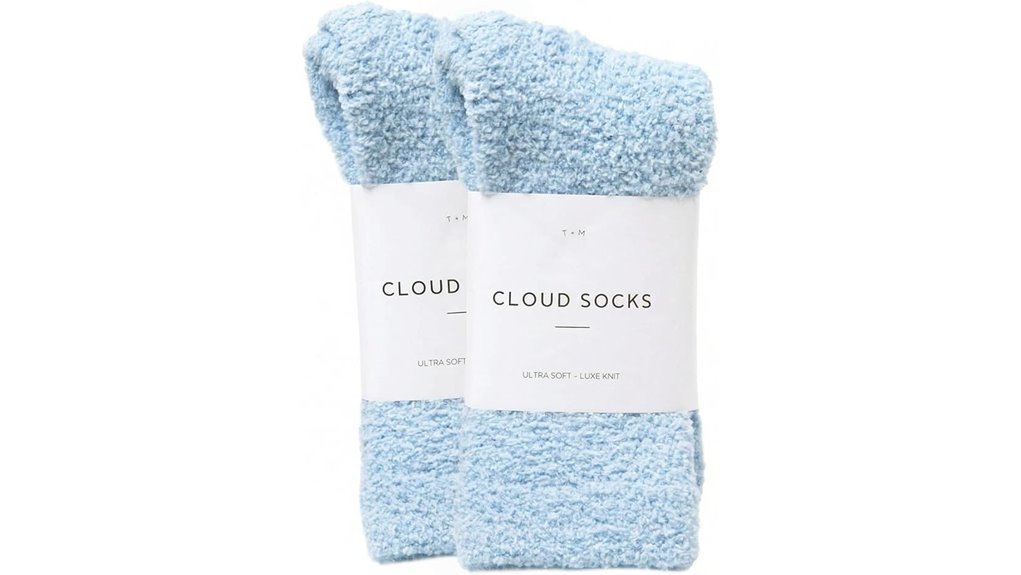 luxurious cloud like sleep socks