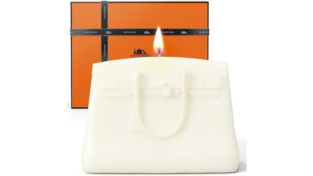 luxury handbag candle gift