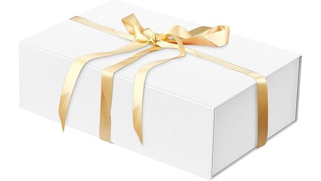 luxury large magnetic ribbon box