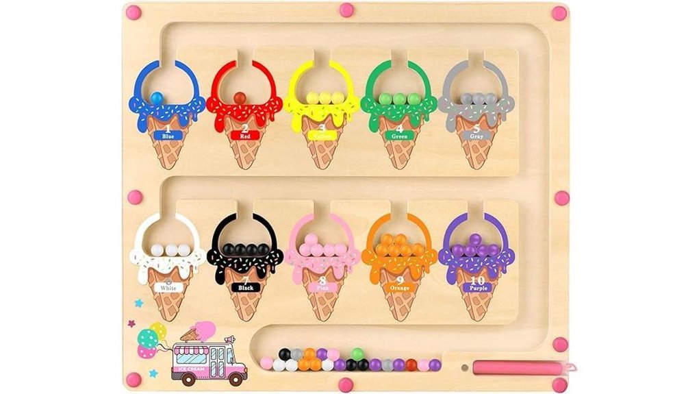 magnetic montessori toddler maze