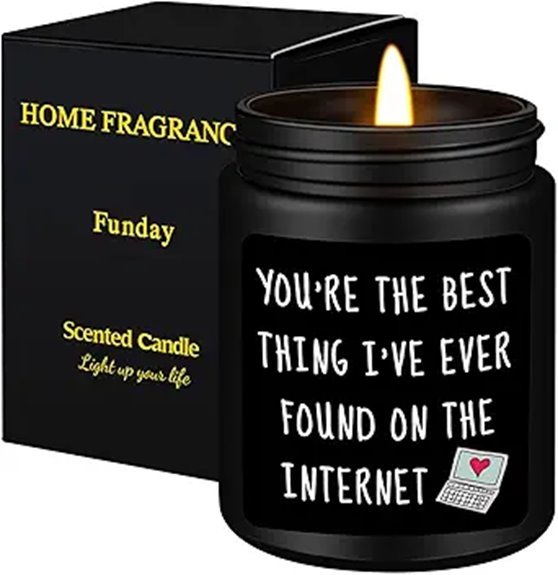 masculine scented candle gift