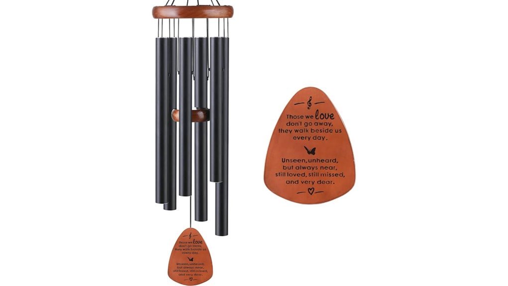 memorial wind chimes gift