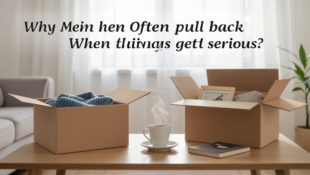 men retreat from commitment