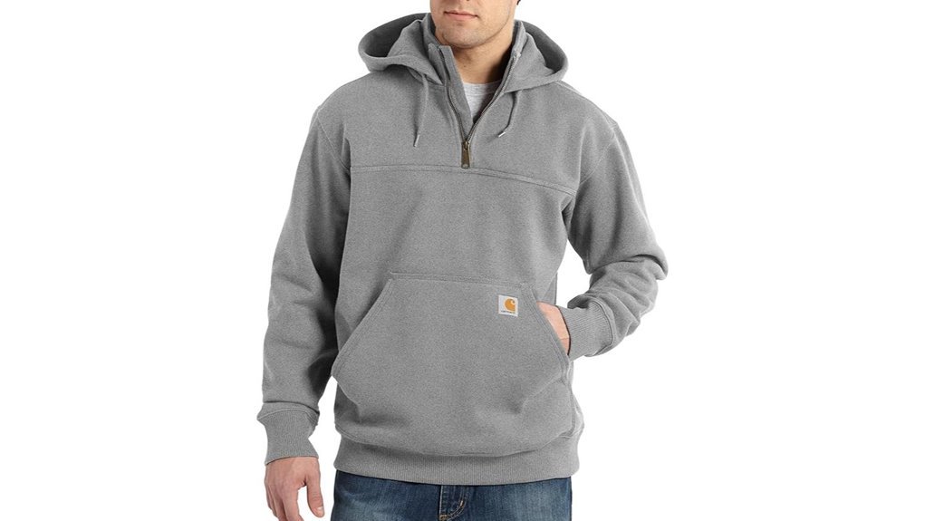 men s carhartt paxton quarter zip