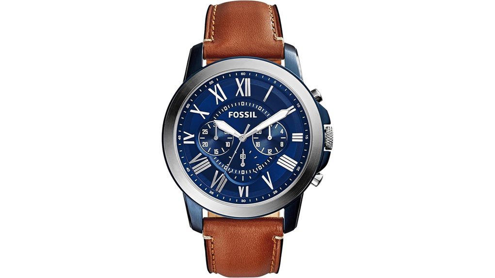 men s fossil chronograph watch