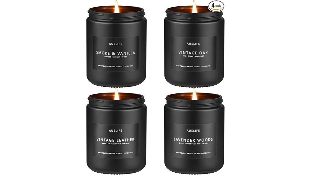 men s scented candle set