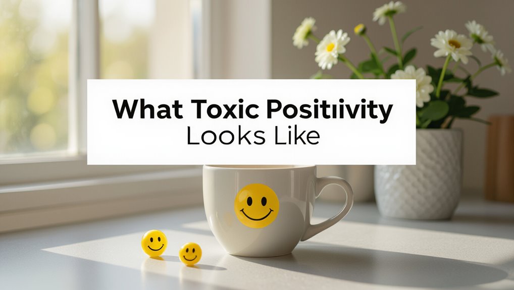 minimizing feelings with positivity