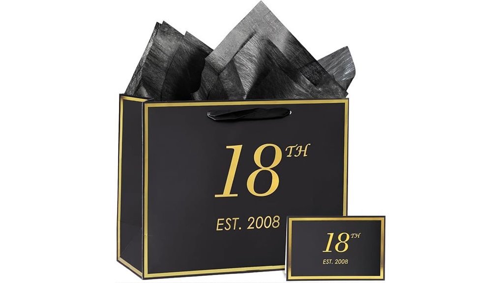 momoake 18th gift bag