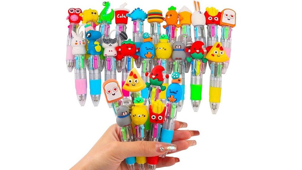 multicolor 4 in 1 ballpoint pens