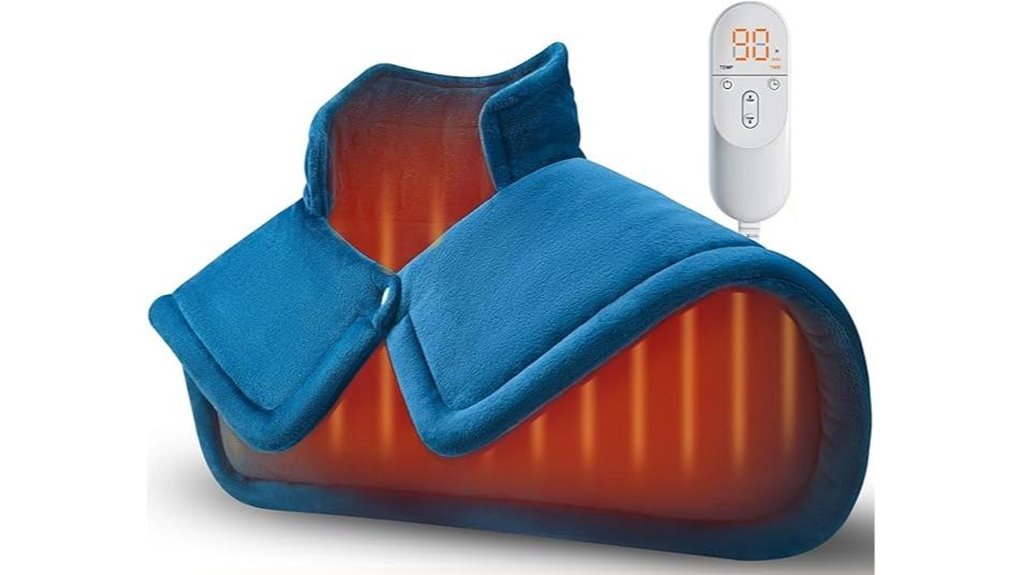 neck shoulder heat settings