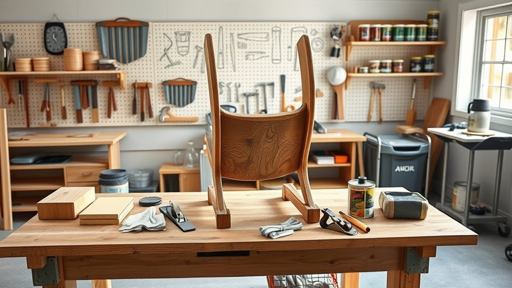 organize prepare and ventilate