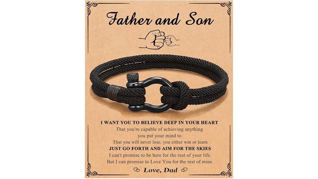 personalized to my boys bracelet