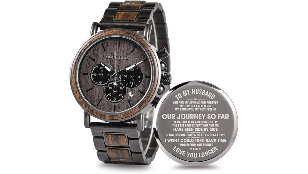 personalized wooden men s watch