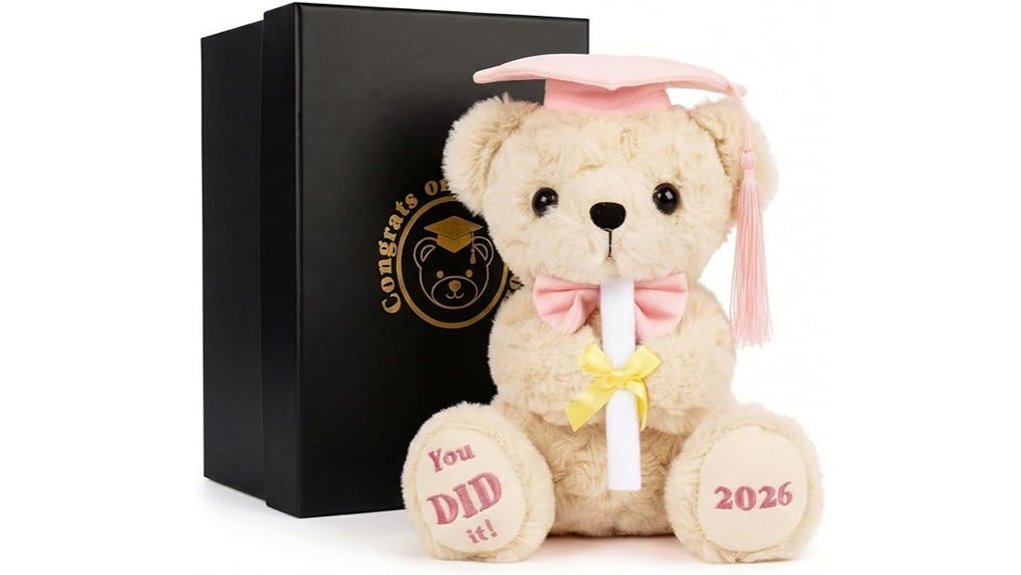 pink graduation bear 2026
