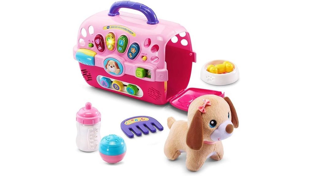 pink vtech learning carrier