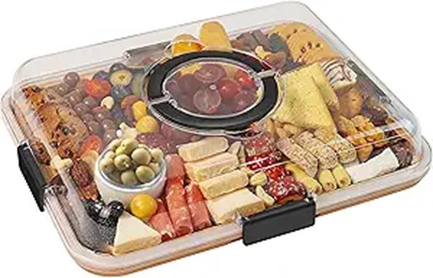 portable cheese board set
