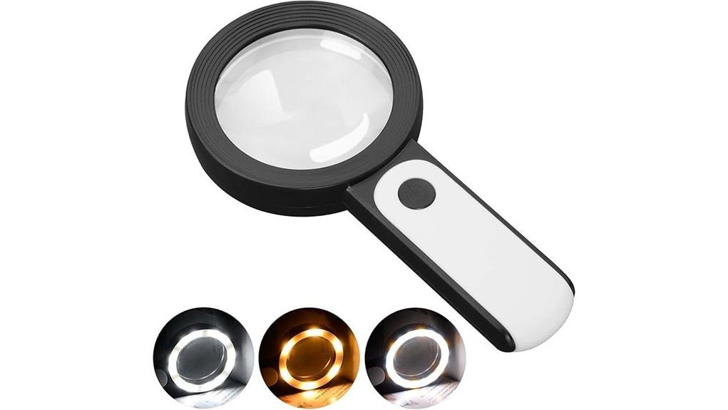 portable lighted magnifier