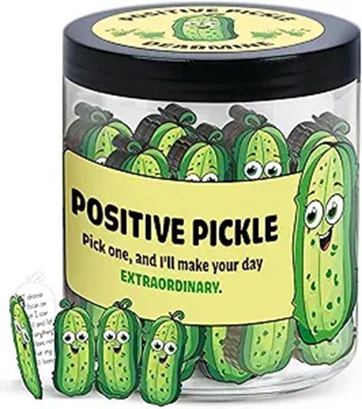 positive pickle cards gift