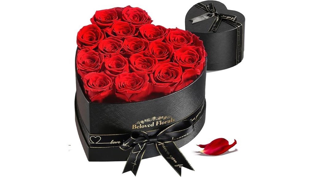 preserved roses gift set