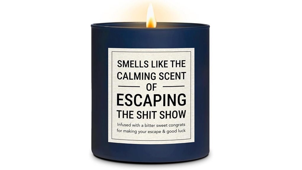 retirement candle gift