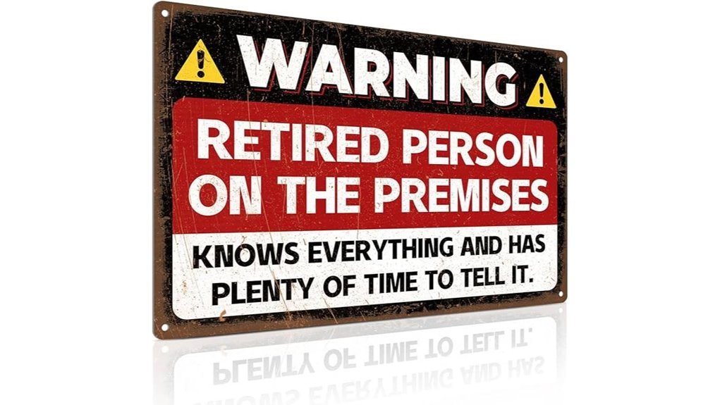 retirement wall decor