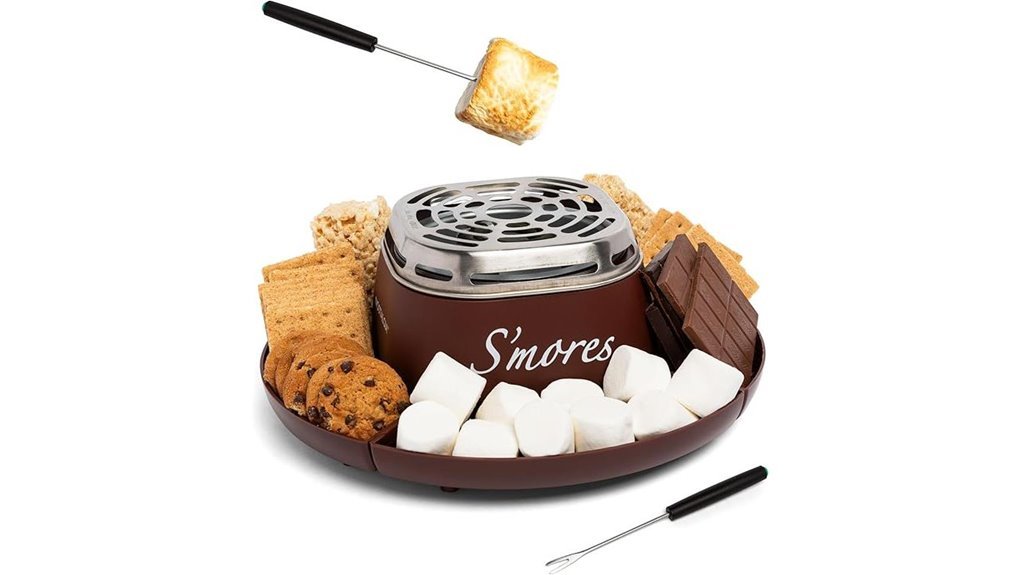 retro tabletop s mores maker