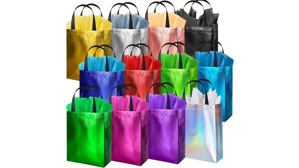 reusable gift bags set