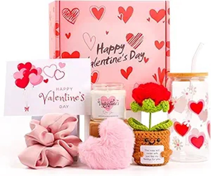 romantic gift basket set