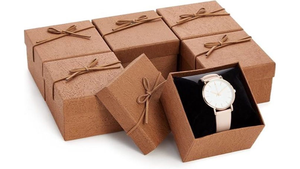 rustic 6 pack jewelry boxes