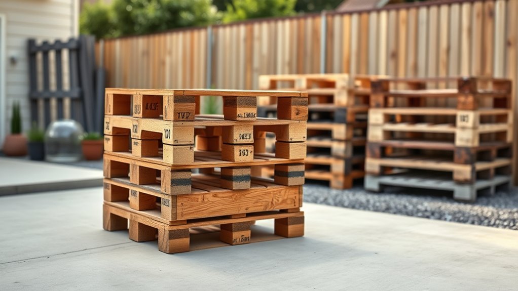 safe clean heat treated pallets