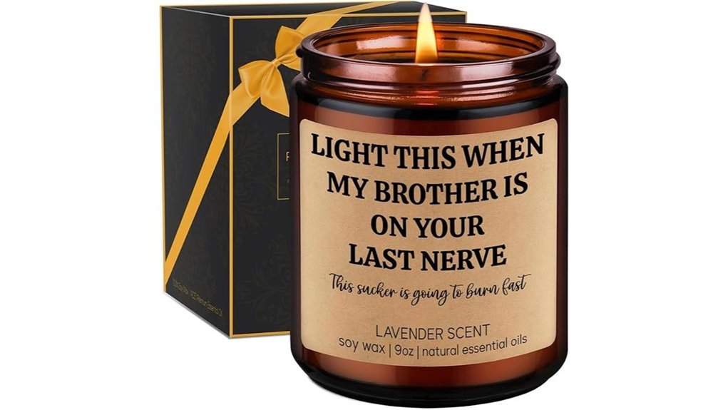 scented candle gift idea