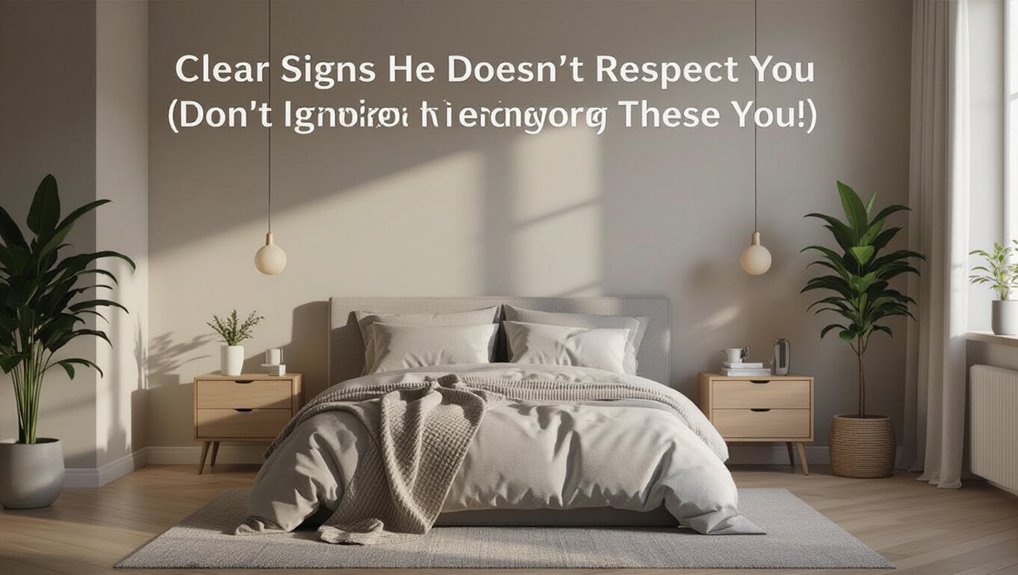 signs of disrespectful behavior