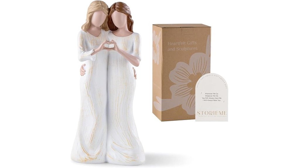 sister best friends figurine