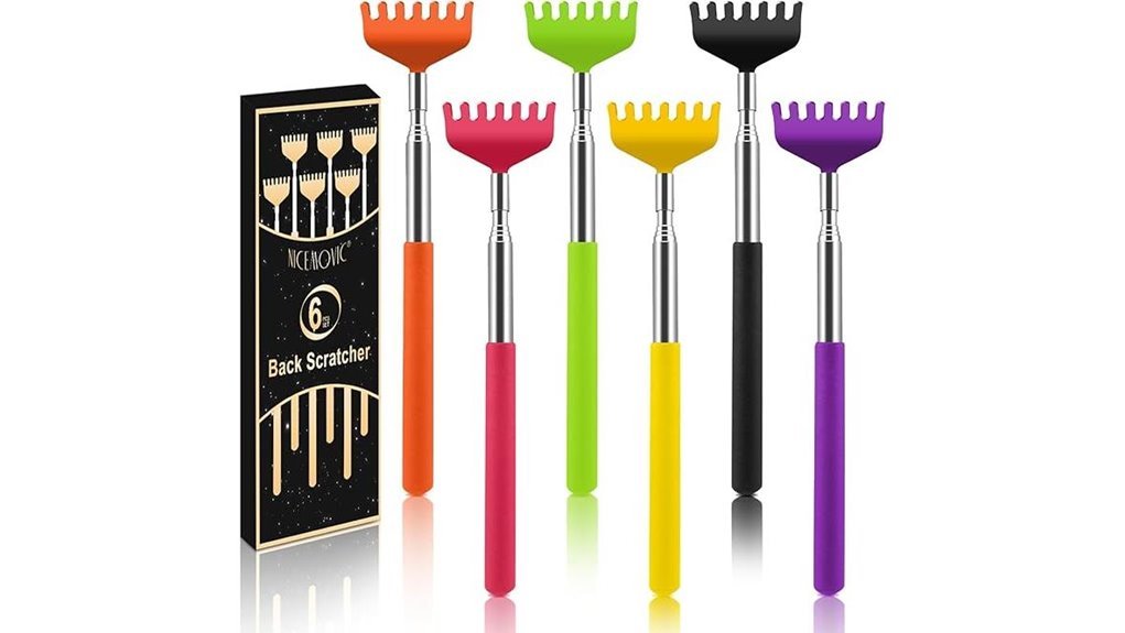 six pack back scratchers