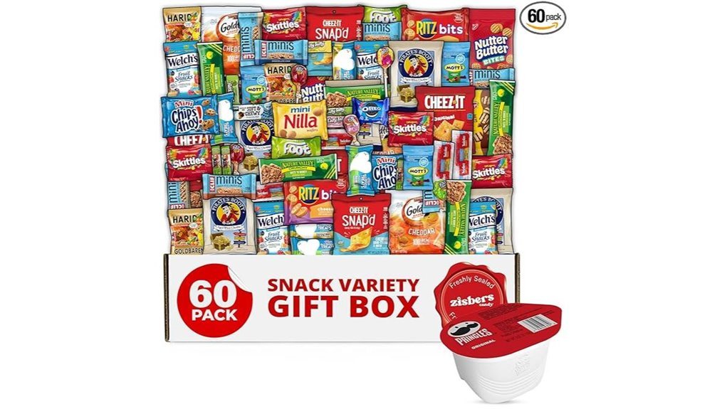 six zero variety snack pack