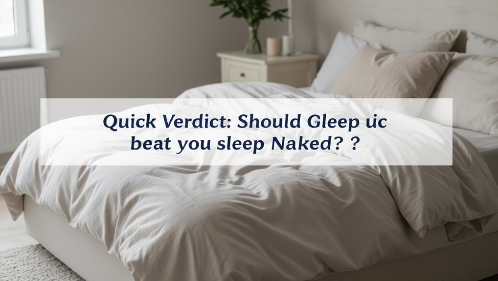 sleep naked or adapt