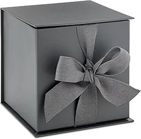 small gray gift box