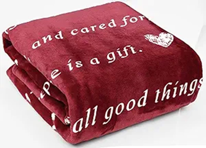 soft fleece gift blanket