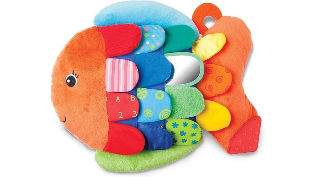 soft sensory toy fish