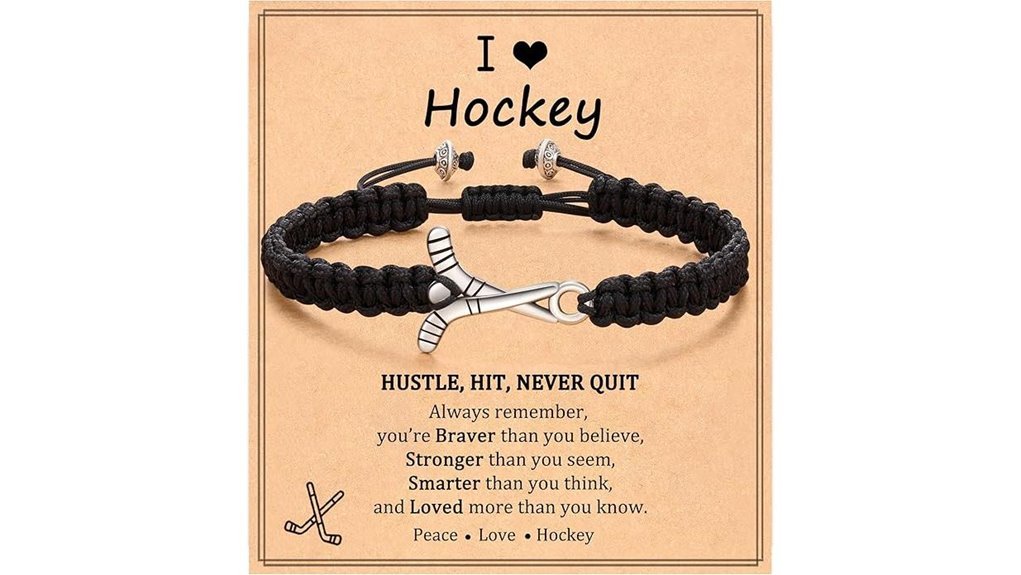 sports themed bracelet gifts