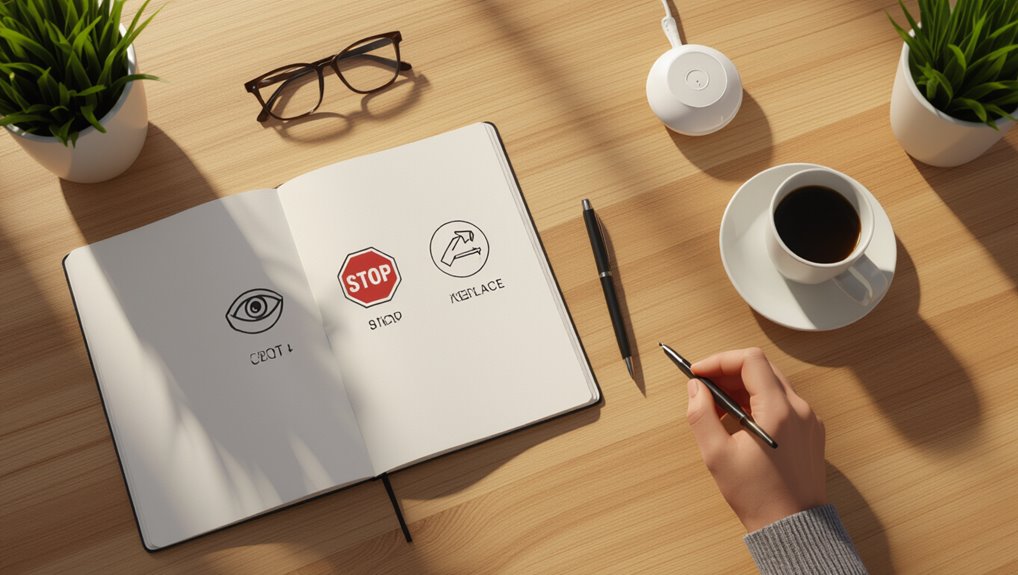 spot stop replace harmful behaviors