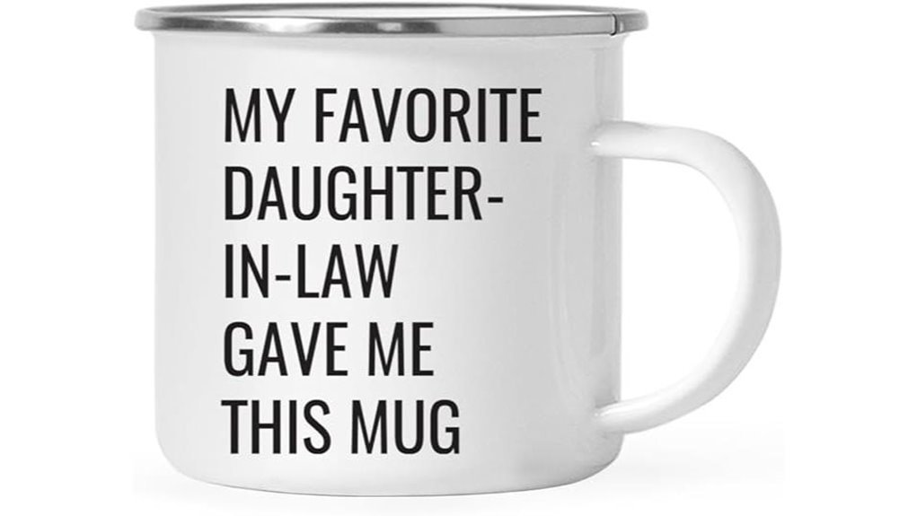 stainless steel campfire mug