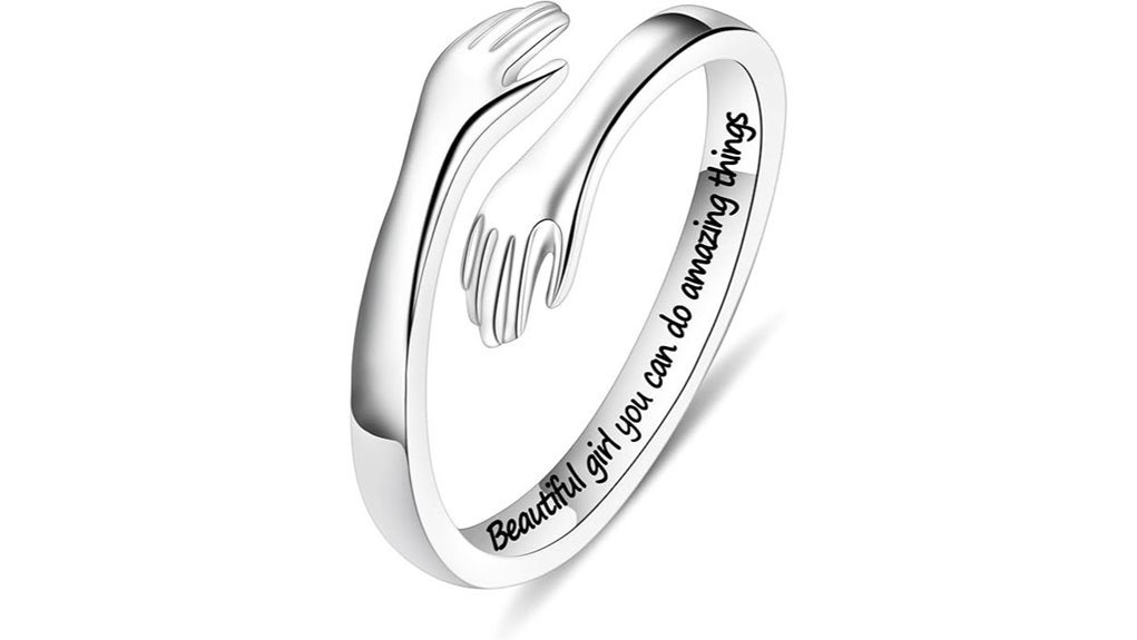 sterling silver adjustable ring