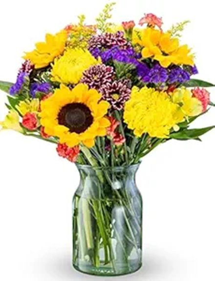 sunflower bouquet from benchmark