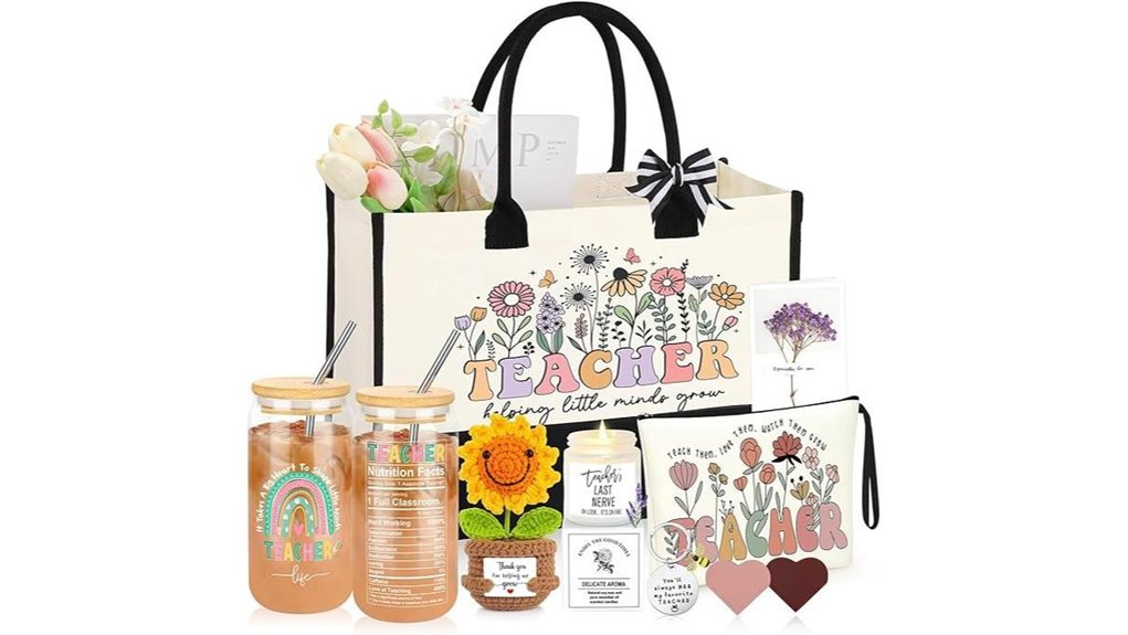 teacher gift basket set